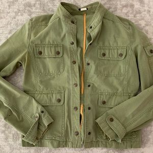 Army green jacket